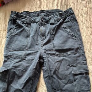 American Eagle AE Stretch Navy Cargo Pants size 8